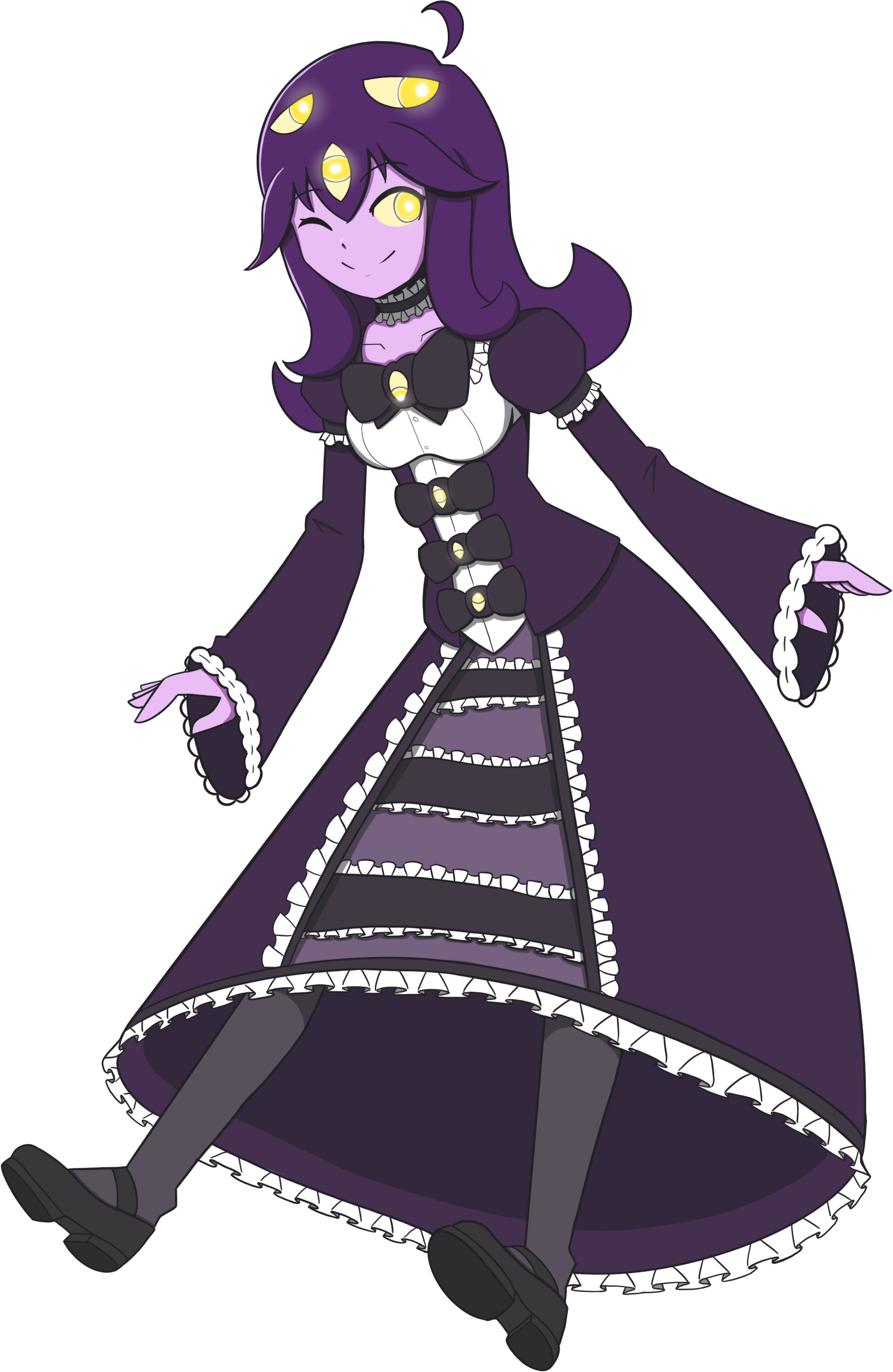 Izzie in a fun pose